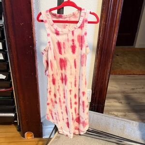 GAP Kids Casual Dress - Pink Tie-Dye